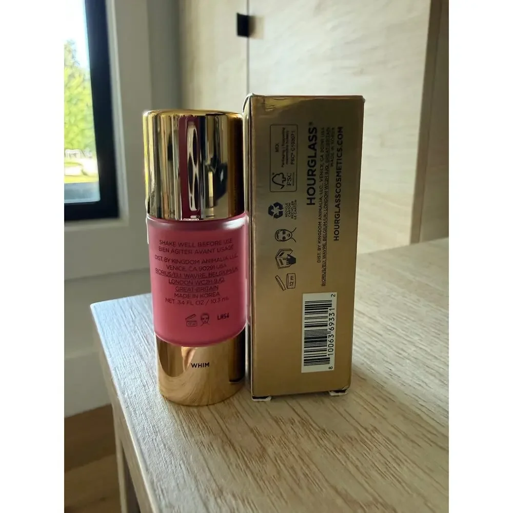 $38 New Hourglass Unreal Liquid Blush WHIM Full Size 10.3ml Luxury Dewy